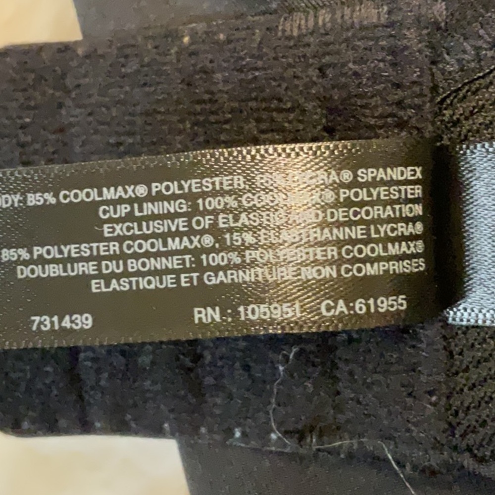 Natori Performance Sports Bra - 36DD - Picture 5 of 6